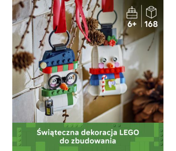 LEGO 40812 Ozdoby z bałwankami - 1577947 - zdjęcie 5